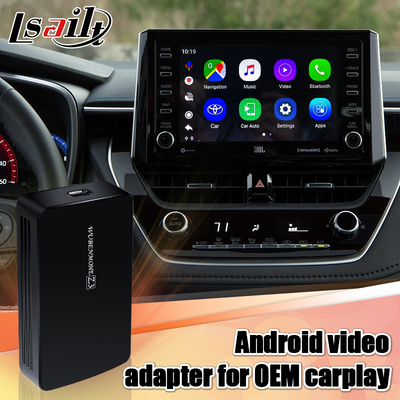 64GB Carplayトヨタ・カローラRAV4 Camryのための人間の特徴をもつインターフェイスRK3288 AI箱