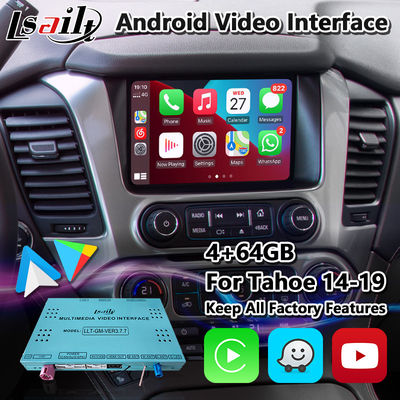 2014-2019 シボレー GMC タホ用 Lsailt Android Carplay マルチメディアビデオインターフェース