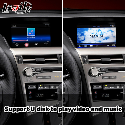 Lsailt OEM 統合 Carplay インターフェイスレクサス RX450H RX350 RX270 RX F スポーツマウスコントロール 2012-2015 用