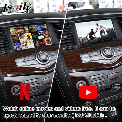 無線CarPlayのパトロール日産・アルマーダ、YouTubeの改善の表示のためのLsailt車のマルチメディア スクリーン