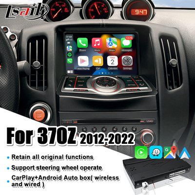 日産370Zのパスファインダー インフィニティ・QXのためのCarPlay人間の特徴をもつ自動インターフェイスは後部カメラを支える