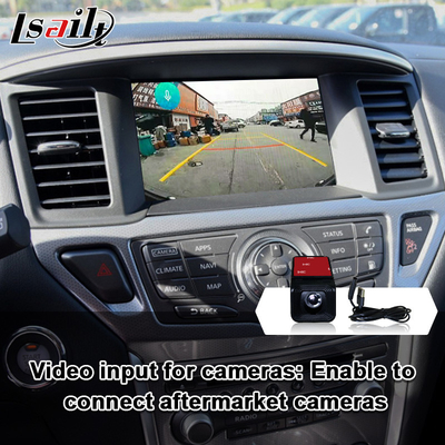 パスファインダーのCarPlayインターフェイスは人間の特徴をもつ自動車、YouTubeの日産のためのBluetoothの仕事を含んでいた