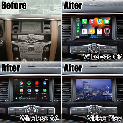 Infiniti QX80 OEM様式のアンドロイドの自動無線carplay改善の解決多用性があるオーストラリア