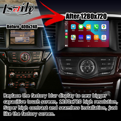 Pathfinder R52 ワイヤレス carplay android 自動アップグレード HD ディスプレイ 720x1280