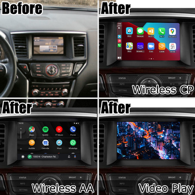 Pathfinder R52 ワイヤレス carplay android 自動アップグレード HD ディスプレイ 720x1280