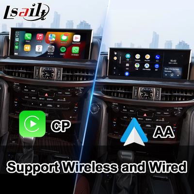 Lsailt Android マルチメディアカープレイインターフェイス Lexus LX570 LX450d URJ200 LX 2016-2021
