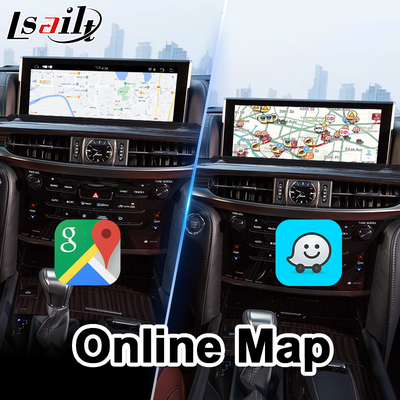 Lsailt Android マルチメディアカープレイインターフェイス Lexus LX570 LX450d URJ200 LX 2016-2021