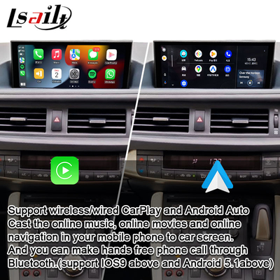 ワイヤレス Apple CarPlay レクサス NX ES UX は CT RX GS LS LX LC RC 2014-2021 CarPlay インターフェイス