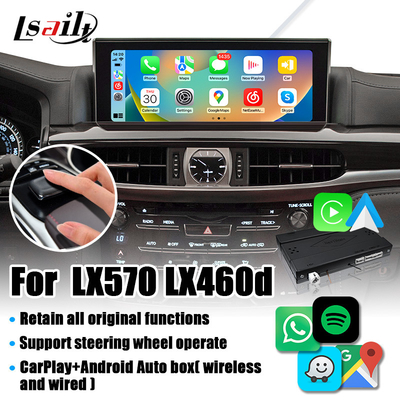 ワイヤレス CarPlay デコーダ レクサス LX LX570 LX460d 2017-2022 Revese カメラビデオインターフェイス用