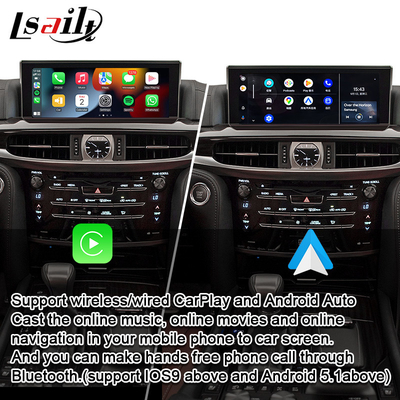 ワイヤレス CarPlay デコーダ レクサス LX LX570 LX460d 2017-2022 Revese カメラビデオインターフェイス用