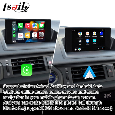人間の特徴をもつ自動車、Googleの地図とのLexus CT200 2013-2022年のためのLsailt無線CarPlayのモジュール