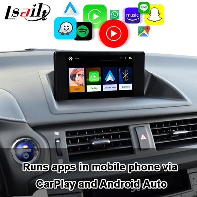 人間の特徴をもつ自動車、Googleの地図とのLexus CT200 2013-2022年のためのLsailt無線CarPlayのモジュール