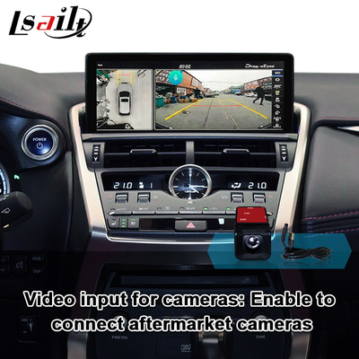 NX NX200T、Linuxシステム、ミラー リンクとのNX300h 2016-2022年のためのLsailt Lexus CarPlayインターフェイス