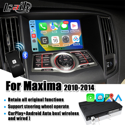 ミラー リンクの日産・マキシマ2010-2014年のInfinitiのためのLsailtのLinuxのCarPlayの人間の特徴をもつ自動インターフェイス