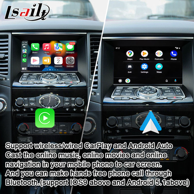 Apple無線CarPlay人間の特徴をもつ自動インターフェイス インフィニティ・FX Q QXのためのオリジナル スクリーンの改善