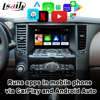 Apple無線CarPlay人間の特徴をもつ自動インターフェイス インフィニティ・FX Q QXのためのオリジナル スクリーンの改善