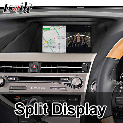 Lexus RX270 RX350 RX450h RXのマウス制御2012-2015年のためのLsailt人間の特徴をもつCarplayのビデオ インターフェイス