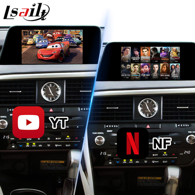 Lsailt Android マルチメディアインターフェース Lexus RX200T RX350 RX300 RX マウス制御 2016-2019