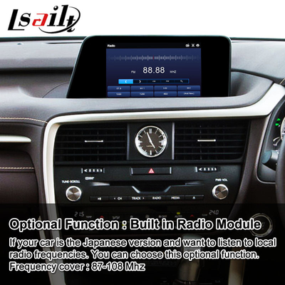 Lsailt Android マルチメディアインターフェース Lexus RX200T RX350 RX300 RX マウス制御 2016-2019
