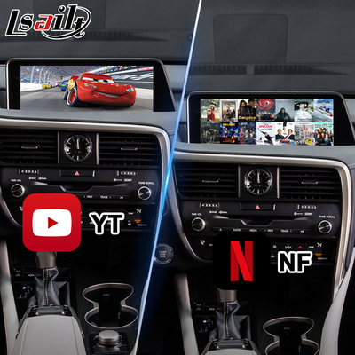 LSAILT Androidカープレイインターフェース レクスス RX 450h 200T 350 450L 350L 300 F スポーツ 2016-2019