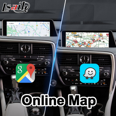 LSAILT Androidカープレイインターフェース レクスス RX 450h 200T 350 450L 350L 300 F スポーツ 2016-2019