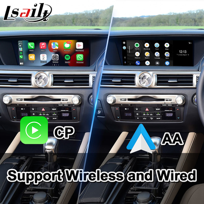 LSAILT Androidカーマルチメディアインターフェイス Lexus GS300h GS200t GS350 GS450h GSF GS L10 2016-2020