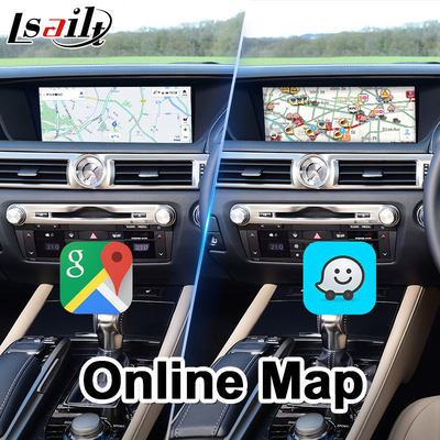 LSAILT Androidカーマルチメディアインターフェイス Lexus GS300h GS200t GS350 GS450h GSF GS L10 2016-2020