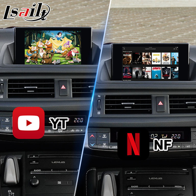 Lsailt Android ビデオインターフェース Lexus CT200h CT F スポーツ マウス制御 2014-2017