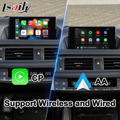 Lsailt Android ビデオインターフェース Lexus CT200h CT F スポーツ マウス制御 2014-2017
