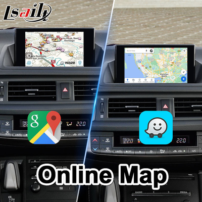 Lsailt Android ビデオインターフェース Lexus CT200h CT F スポーツ マウス制御 2014-2017