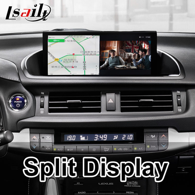 Lsailt Androidナビゲーションビデオインターフェース Lexus CT 200h FSport 2017-2022