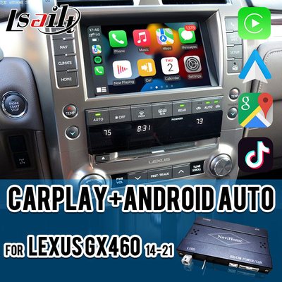 Lexus CarPlay Interface for GX460 GX400 2014- with Wireless Android Auto by Lsailt レーキサス カープレイ インターフェイス GX460 GX400 2014- with Wireless Android Auto by Lsailt レーキサス カープレイ インターフェイス GX460 GX400 2014- with Wireless Android Auto by Lsailt