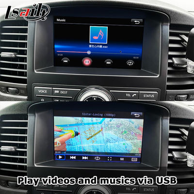 パスファインダー R51 D40 Navara 08IT のワイヤレス Apple Carplay インターフェース Android Auto, Bluetooth, WiFi, YouTube 音楽