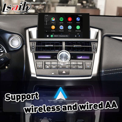 Lsailt / Navihome Android オートカープレイインターフェイス Lexus NX300h NX200t Knob コントロール 2014-2017 NX ES RX