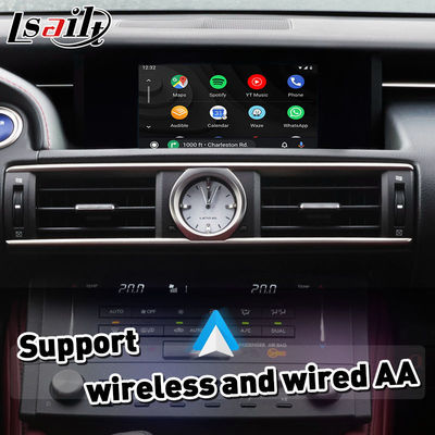 Lsailt ワイヤレス CarPlay インターフェース レクサス RCF RC300 RC200t RC300h RC350 RC ノブコントロール 2014-2018 IS RX NX