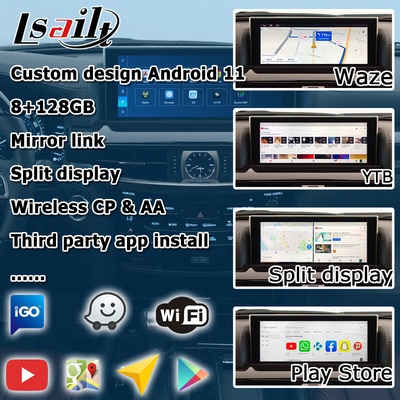 レクサス LX570 LX450d アンドロイド ビデオ インターフェイス カープレイ アンドロイド オート Qualcomm 8+128GB アンドロイド 11