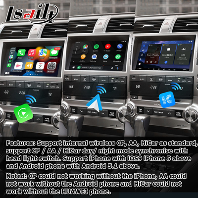 Lexus GX460 アンドロイド マルチメディア Carplay アンドロイド オートビデオ インターフェース