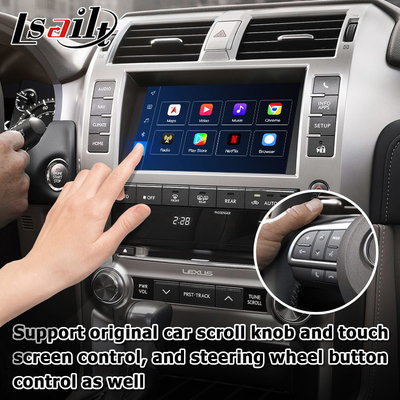 Lexus GX460 アンドロイド マルチメディア Carplay アンドロイド オートビデオ インターフェース