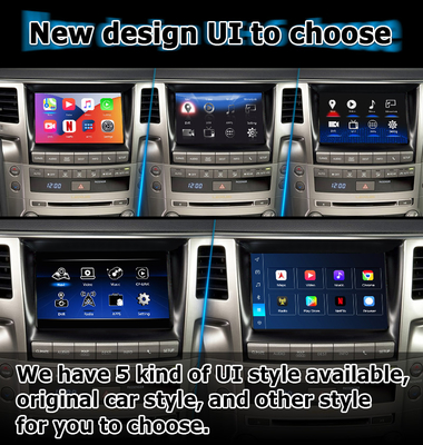 Lexus LX570 2013-2015 アンドロイド ビデオ インターフェース ベース  Qualcomm 8+128GB アンドロイド 11