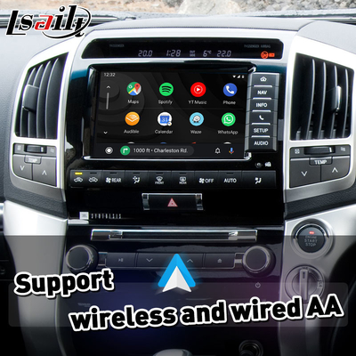 LSAILT Android マルチメディアビデオインターフェース 2012-2015 トヨタランドクルーザー LC 200 V8 LC200