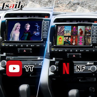LSAILT Android マルチメディアビデオインターフェース 2012-2015 トヨタランドクルーザー LC 200 V8 LC200