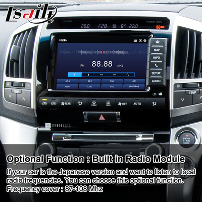 LSAILT Android マルチメディアビデオインターフェース 2012-2015 トヨタランドクルーザー LC 200 V8 LC200