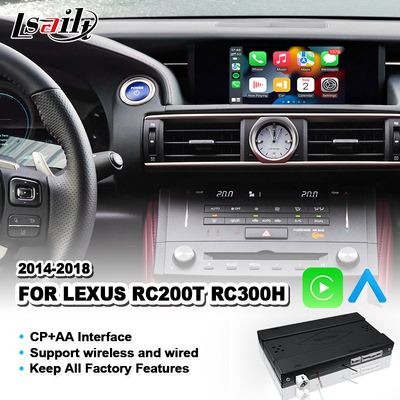 OEM 統合 カープレイ Android オートインターフェイス Lexus RC200T RC300H RC 200t 2014-2018