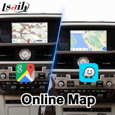 8+128GB LSAILT Androidナビゲーションビデオインターフェース Lexus ES 350 300h 250 200 XV60 マウス制御 2012-2018