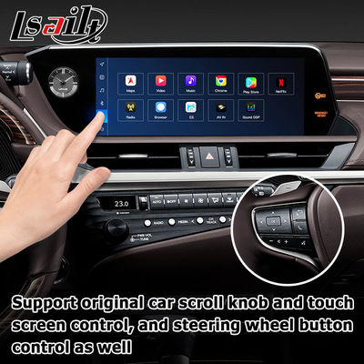 レクサス ES300h ES350 ES250 ES200 Android 13 ビデオインターフェース CarPlay Android Auto