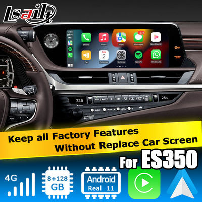 レクサス ES300h ES350 ES250 ES200 Android 13 ビデオインターフェース CarPlay Android Auto