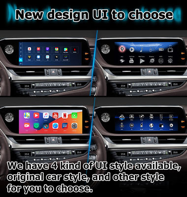 レクサス ES300h ES350 ES250 ES200 Android 13 ビデオインターフェース CarPlay Android Auto