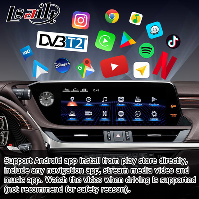 ルキサス ES300hアップグレード タッチスクリーン 12.3" Android Auto Carplay by Lsailt