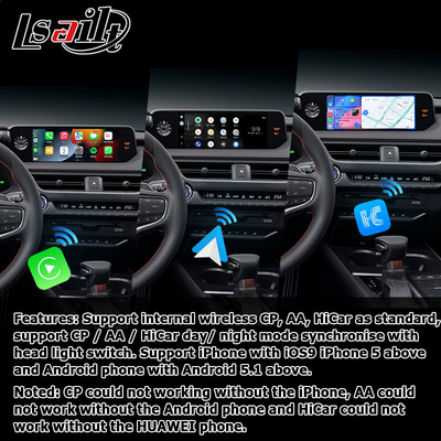 Android Carplay UX200 UX250h用のレキサスタッチスクリーン DSP アドジャスト Android オート
