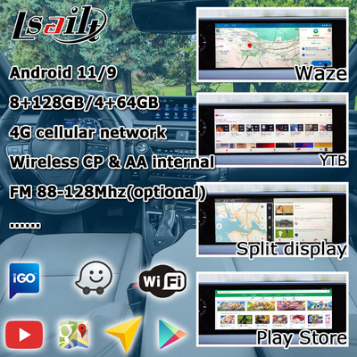 Android Carplay UX200 UX250h用のレキサスタッチスクリーン DSP アドジャスト Android オート